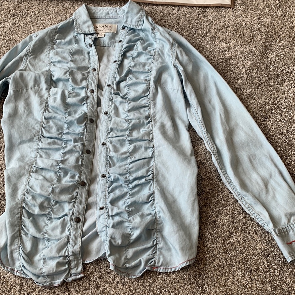 Ryan Michael western style button-up shirt